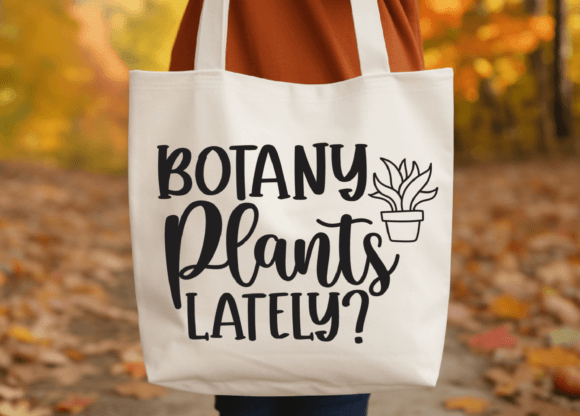 Botany Plants Lately SVG: Playful Graphics for Crafts & Branding