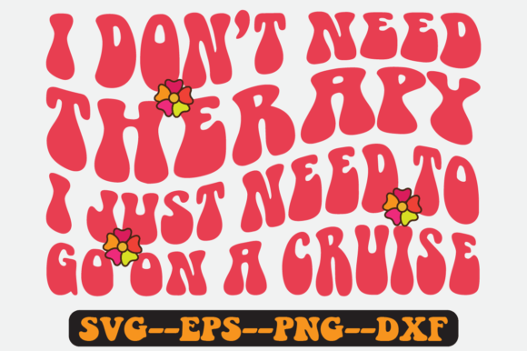 Cruise Quote Retro SVG Design