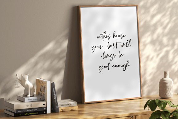 In This House SVG, Enough SVG: Graphics for Crafts & Branding