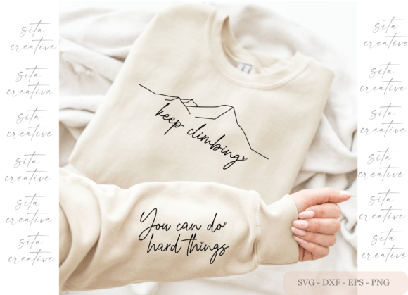 Keep Climbing SVG: Crafts & Graphics for Local Branding