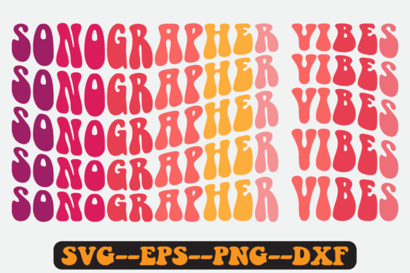 Sonographer Vibes Retro SVG Graphics for Crafts