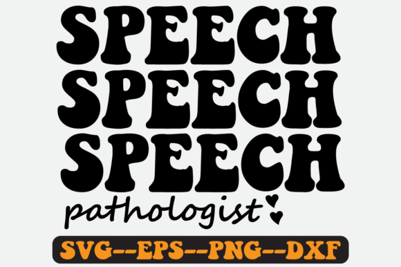 Speech Pathologist Quote Retro SVG PNG: Graphics for Crafts & Content